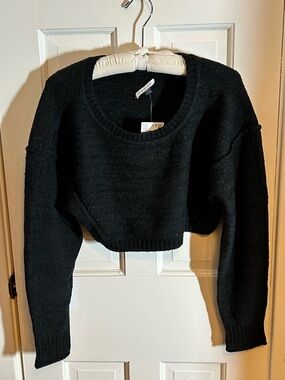 NWT AE Slouchy Cropped Sweater - Sz XS
